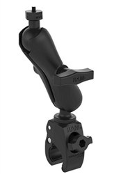 RAM Tough-Claw Small Clamp Base, Standard Sized Length Arm and RAP-379U-252025 Video Camera Adapter