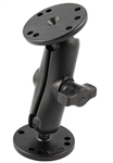 2.5 Inch Diameter Base with Standard Sized Length Arm and 2.5 Inch Diameter Mounting Plate