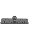 Universal 6.25 Inch * 2 Inch Plate with 1.0 Inch Dia. Rubber Ball