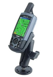 Flat Surface Mount and Garmin RAM-HOL-GA12U Holder (Selected GPSMAP 60 and Astro Series)