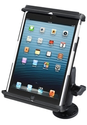 2.5 Inch Diameter Base and Standard Sized Arm with RAM-HOL-TAB12U Holder for Apple iPad mini: Fits Devices Within the Following Dimensions: Height 6.8" to 9", Max Width 5.68", Depth .125 to 1.0"