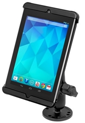 2.5 Inch Dia. Base & Standard Sized Length Arm with RAM-HOL-TAB18U Holder for Google Nexus 7 with or without THIN Case (Fits Other Tablets Within Range: Height 7-8.875", Width to 4.7", Depth to .43")