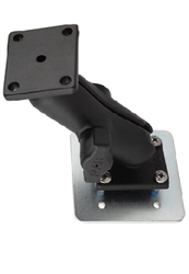 RAM Drill-Down Double Ball Mount with AMPS Plate, Medium Sized Length Arm & Backing Plate