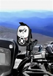 Handlebar Mount with Zinc U-Bolt (Fits .5 to 1.25 Dia.), Standard Sized Length Arm & SPOT RAM-HOL-SPO2U Holder (SPOT IS Satellite GPS Messenger)