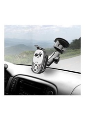 Single 3.25" Dia. Suction Cup Base with Twist Lock, Aluminum Standard Length Sized Arm and SPOT RAM-HOL-SPO2U Holder (SPOT IS Satellite GPS Messenger)