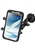 Single 3.25" Dia. Suction Cup Base with Twist Lock, Aluminum Standard Length Sized Arm and RAM-HOL-UN10BU  Large X-Grip Phone Holder (Fits Device Width 1.75" to 4.5")