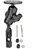 Brake/Clutch Assembly Mount (RAM-B-309-1U with SHORT Sized Length Arm and 2.5 Inch Dia. Plate