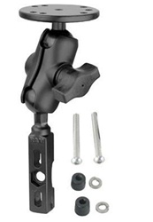 Brake/Clutch Assembly Mount (RAM-B-309-1U with SHORT Sized Length Arm and 2.5 Inch Dia. Plate