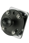 RAM Drill-Down Dashboard B-SIZE 1" Ball Base with Backing Plate (2.10" x 2.60") Backer Plate w/ AMPS Hole Pattern