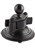 Suction Cup 3.3 Inch Diameter Base with Twist Lock and Aluminum Adapter with 1 Inch Diameter Ball