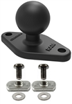 RAM 1 Inch Diameter Ball Adapter with Flat Panel Mounting Hardware