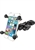 RAM Mini Torque Handlebar/Rail Base (Fits 3/8" to 5/8" Diameter) with 1" Ball,  SHORT Sized Length Arm & RAM-HOL-UN7BU Universal X Grip Holder for Phones (Fits Device Width 1.875" to 3.25")