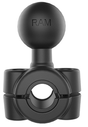 RAM Mini Torque Handlebar or Rail Base (Fits 3/8" to 5/8" Rail Diameter) and 1 Inch Dia.Ball