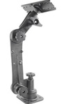 Horizontal Ratcheting Swing Arm System with 11 Inch * 3 Inch Mounting Plate