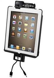 RAM-HOL-AP8D2LU Docking and LOCKING Station Cradle for Apple iPad 3, iPad HD, iPad 2 WITHOUT Case or Cover