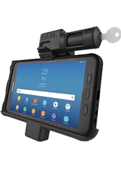 RAM Key-Locking Powered Cradle for Samsung Tab Active2