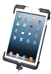 RAM-HOL-TAB11U Docking Connector Cradle for Apple iPad Mini (1st Gen, 2nd Gen and Mini 3) WITHOUT Case or Cover