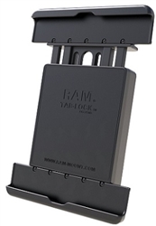 RAM Tab-Lock Spring Loaded Holder for 9.7" and Some 10" Tablets Without Case