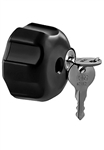 Double Socket Arm Keyed Lock for RAM-B-201 Series with 1/4"-20 Brass Hole