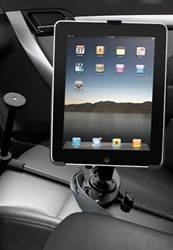 Universal RAM Seat-Mate and RAM-HOL-AP8U Holder for Apple iPad 4, iPad 3, iPad HD, iPad 2, iPad WITHOUT Case or Cover