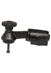 6 Inch Single Swingarm with Swivel Socket Mount and Open Socket for 1.5 Inch Diameter Ball Accessory (Not Included)