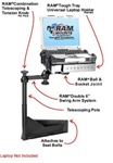 National Seating Captain's Chair (2006-2011) Laptop Mount System