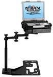 Freightliner, International, Kenworth, Mack, Peterbilt and Volvo Commercial Laptop Mount System (18" Swing Arm Extension)