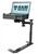 Universal No-Drill Normal Configuration (Tele-Pole Far Left Side) Laptop Mount System