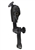 12 Inch Double Swing Arm Swivel Mount with 2.43 Inch Diameter AMPS Compatible Base and 2.25 Inch Diameter D Sized Ball