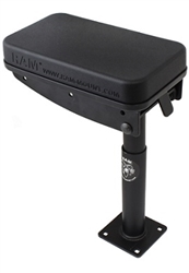 RAM Tough-Box Console Telescoping Armrest with 7" Lower Pole