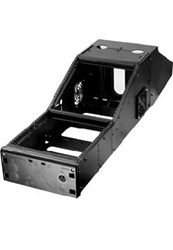Angled Console Box WITHOUT Lower Tele-Poles for Chevy Impala Police Package (2006-2010)