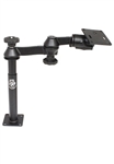 8  Inch Male and 9 Inch Female Tele-Pole with Articulating Arm RAM-2461U VESA Plate