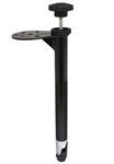 FLANGE - 12 Inch Upper Male Tele-Pole with FLANGE for Laptop Mount Systems