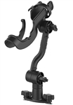RAM-ROD 2000 Fishing Rod Holder with Extension Arm & Dual T-Bolt Track Base (T-Bolt Dimensions: .48" x .95")