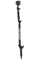 RAM Tough-Pole 36" Camera Mount with Spline Post and RAP-B-202U-GOP1 GoPro Adapter Plate