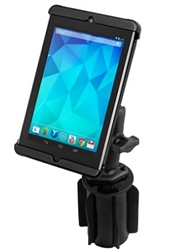RAM-A-Can Cup Holder Mount with RAM-HOL-TAB18U Holder for Google Nexus 7 with or without THIN Case (Fits Other Tablets Within Range: Height 7-8.875", Width to 4.7", Depth to .43")