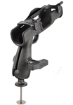RAM-ROD 2007 Fly Rod Jr. Fishing Rod Holder with 5 Spot Mounting Base Adapter