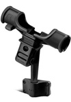 RAM-ROD Light-Speed Holder with 4" Long Spline Post and Bulkhead/Flat Surface Mounting Base