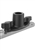 RAM Dual T-Bolt Track Base for Spline Posts (T-Bolt Dimensions: .48" x .95")