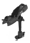 RAM-ROD HD Fishing Rod Holder with 6 Inch Spline Post and Dual T-Bolt Track Base (T-Bolt Dimensions: .48" x .95")