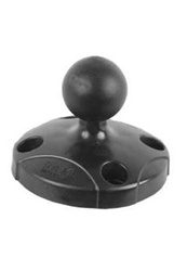 COMPOSITE Universal 2.5 Inch Round Plate with 1 Inch Ball