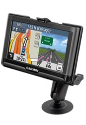 2.5 Inch Adhesive Base with Composite Standard Sized Arm and Garmin RAM-HOL-GA56U Holder (Selected nuvi 42, 44 Series)