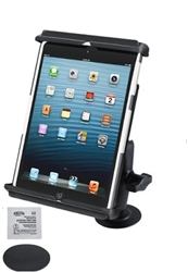 2.5 Inch Adhesive Base with Composite Standard Sized Arm with RAM-HOL-TAB12U Holder for Apple iPad mini: Fits Devices Within the Following Dimensions: Height 6.8" to 9", Max Width 5.68", Depth .125 to 1.0"