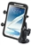 2.5 Inch Adhesive Base with Composite Standard Sized Arm and RAM-HOL-UN10BU Large X-Grip Phone Holder (Fits Device Width 1.75" to 4.5")