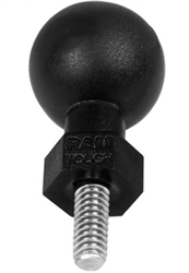 RAM 1" Diameter Tough-Ball with 1/4"-20 X .625" Male Threaded Post