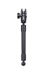 RAM Composite 14 Inch Overall Length Extension Pole with 1 Inch Ball and Double Socket Arm