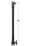 RAM Composite 24 Inch Overall Length Extension Pole with 1 Inch Ball and 1.5 Inch Ball Socket Ends