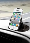 Universal 2.5 Inch Adhesive Base with RAM-HOL-AP9U Apple iPhone 4 Holder (4th Gen/4S WITHOUT Case or Cover)