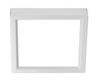 NICOR DSE4 Square Edge Lit Surface Mount 4" LED Downlight