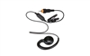 Motorola HKLN4437A CLP Series Short Cord Swivel Earpiece with Inline PTT